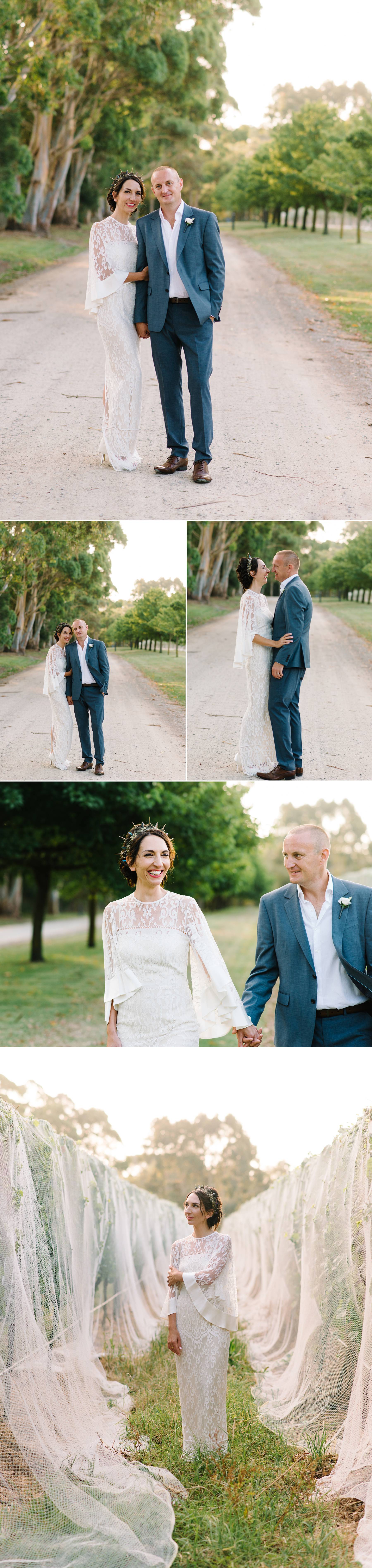 Bride and groom at Stillwater at Crittenden by Michelle Pragt In Photography