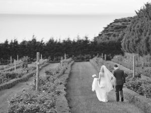 bride and groom at Morningstar Estate wedding