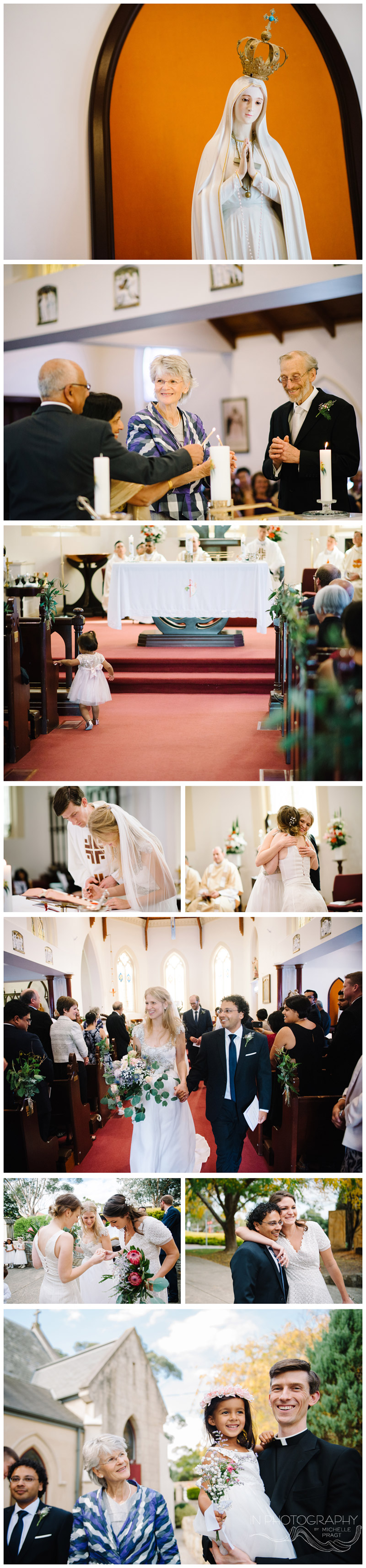 Healesville church wedding ceremony